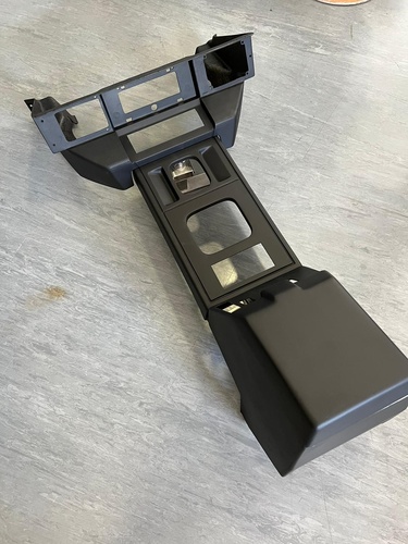 Cubby box e consola radio Range Rover (completa AUTOMATICO) volante Esq