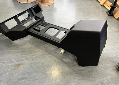 Cubby box e consola radio Range Rover (completa AUTOMATICO) volante Esq