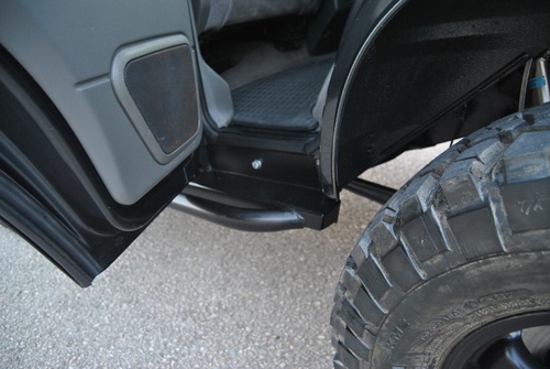Estribos com protecção tubular para Discovery II