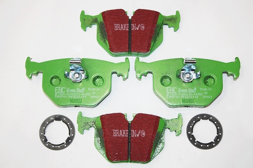REAR BRAKE PAD SET HIGH PERFORMANCE