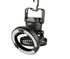Ventilador + LED ideal para tendas e toldos (2 em 1)