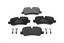 BRAKE PAD SET - REAR - LESS SPRI
