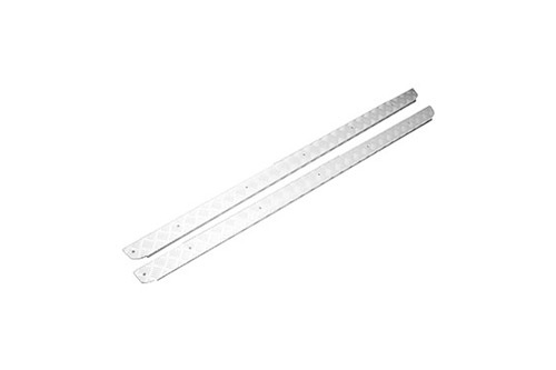 SIDE SILLS PAIR - SILVER ANODISED