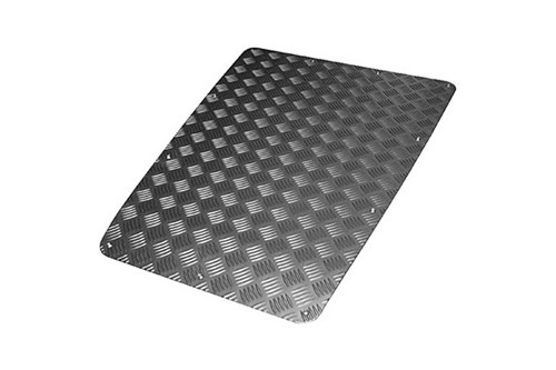 BONNET CENTRE CHEQUER PLATE - BLACK