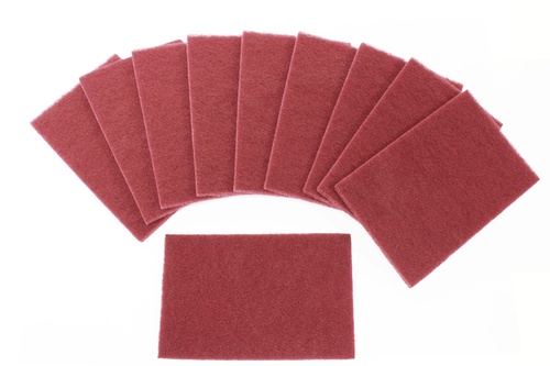 FINISHING PADS PACK FINE RED 10