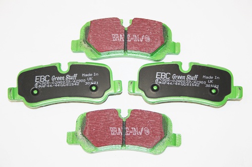 REAR BRAKE PAD SET HIGH PERFORMANCE