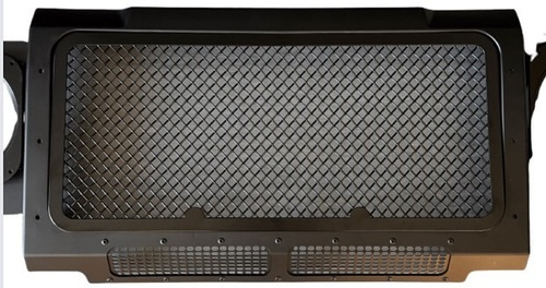 Grelha radiador + grelha inferior + aumento do AC + acabamentos óticas Defender (Cópia)
