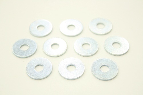 Anilha plana 1/4" guarda lamas - DEF 83-06/RRC/D1