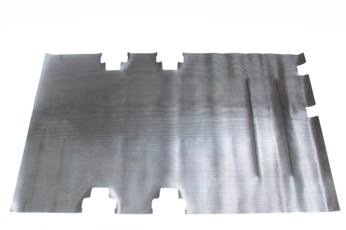 RIBBED RUBBER FLOORMAT 7 SEAT VERSION DEF 2007 ON
