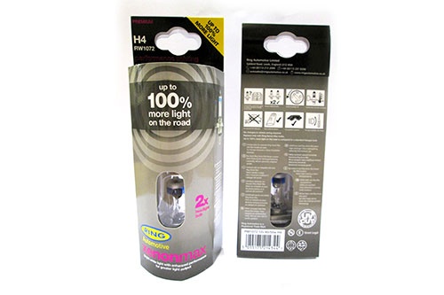 H4  XENON MAX BULBS (PAIR) + 90%
