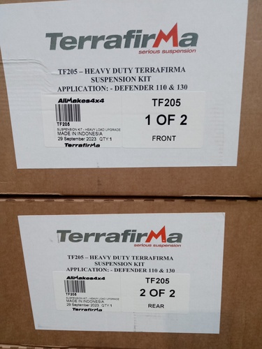 TERRAFIRMA ALL TERRAIN HEAVY LOAD SUSPENSION KIT 110/130