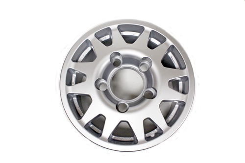 TERRAFIRMA DAKAR WHEEL SILVER 7X16