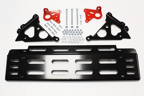 TF BLACK ALUMINIUM SKELETON STEERING GUARD RHD & LHD - ALL DEF
