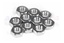 M8 LOCKNUTS BZP
