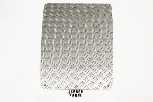 TERRAFIRMA BONNET CHEQUER PLATE - SILVER - PRE-2007