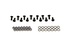 SIDE SILLS CHEQUER PLATE - BLACK - DEF 110 NON-S/WAGON