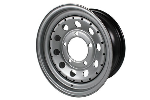 STEEL WHEEL - MODULAR - SILVER