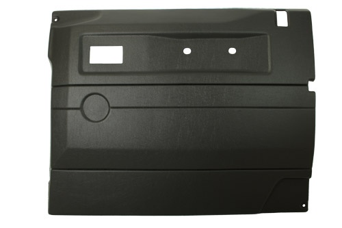 BLACK RH PUSH BUTTON FRT DOOR CARD WITH ELECTRIC WINDOWS DEF UPTO 2007