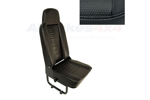 Inward Facing Fold Up (inc fixings & instr.) Black Leather