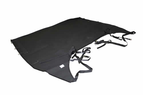 90/110 BIKINI HOOD BLACK CANVAS
