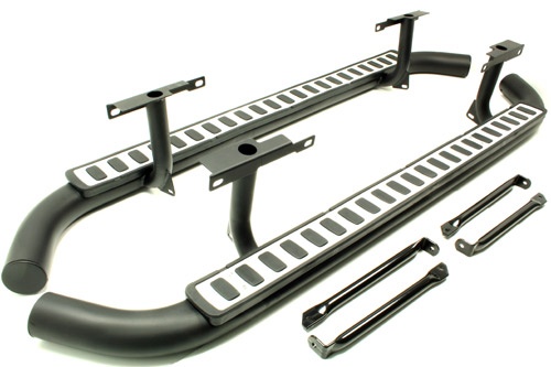 Estribos Defender 110 SW 5 portas Fire & Ice