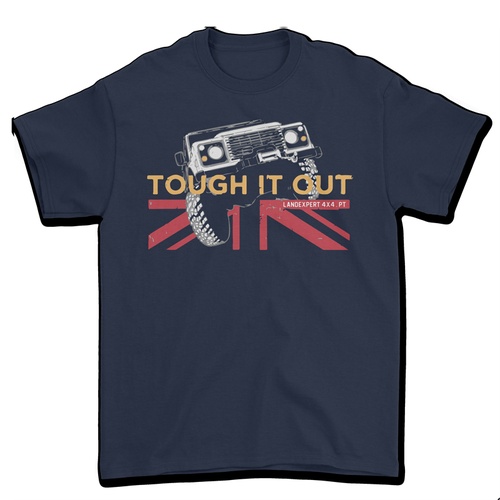 T-shirt Defender "Tough it out"