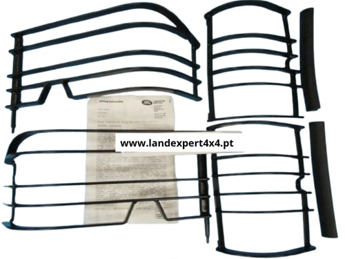 Kit proteções óticas e farolins Discovery 1