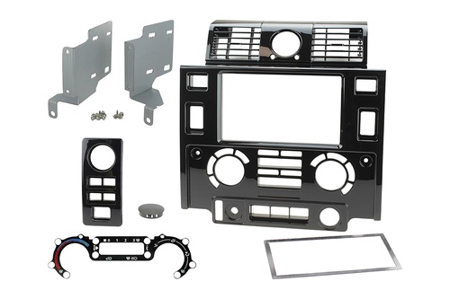 PIANO BLK PUMA DOUBLE DIN FASCIA MOVEABLE VENTS