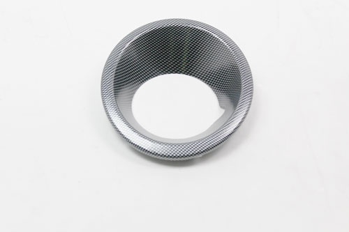 CARBON FIBRE FINISH FOG LAMP BEZEL RH - D3