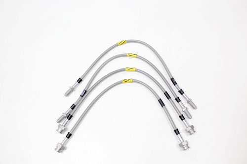 TERRAFIRMA GOODRIDGE +2" EXT BRAKE HOSE KIT D1 ABS 1994 to 1998 4 LINE