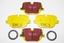BRAKE PAD REAR YELLOW STUFF