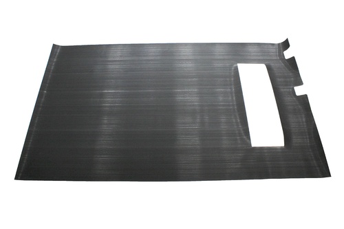 RIBBED RUBBER FLOORMAT 5 SEAT VERSION DEF 110 2007 ON