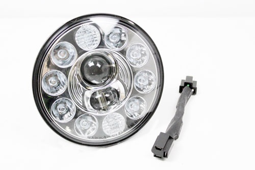 LED HEADLIGHT - RHD - 7" - DEF