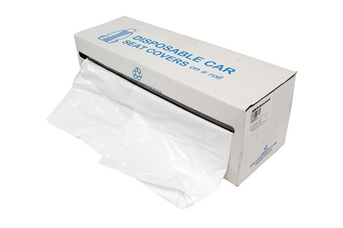 HD WHITE DISPOSABLE SEAT COVERS 100X