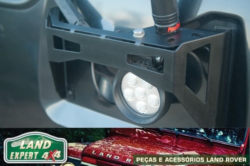 Suporte de antena e farol trabalho D6