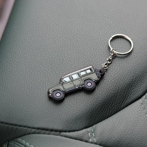 Porta chaves Land Rover DEFENDER 110 verde