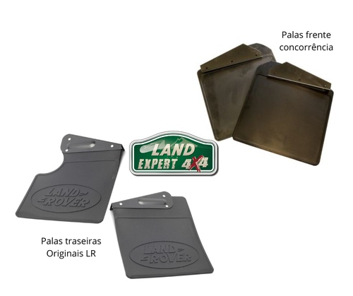 Kit palas rodas para defender 90 - Td5 e PUMA