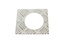 FUEL FILLER SURROUND CHEQUER PLATE - SILVER - TD5 ON