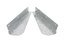 PAIR OF GALV REAR MUDFLAP BRACKETS