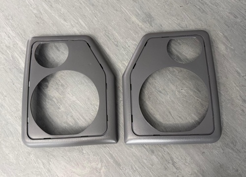 Tampas colunas Range Rover Classic Soft Dash (par) PRETO BTR4216LOY