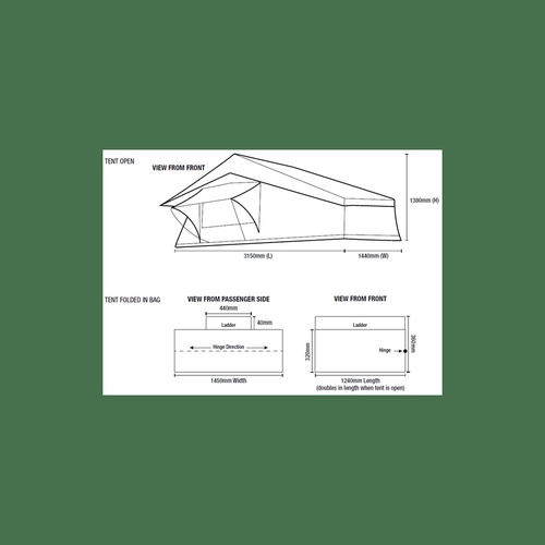 Tenda Tejadilho Ironman 4x4