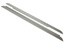 SIDE SILLS CHEQUER PLATE - SILVER - ALL DEFENDER 90