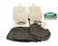 Kit Bancos Frente Defender (espuma + capas) par