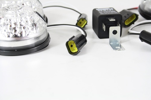 Kit farolins transparentes Defender - Wipac