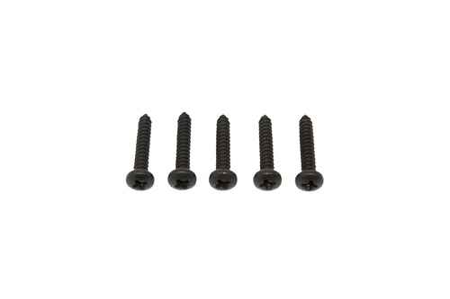 Parafuso preto para moldura de porta e painel de ventilação