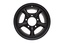 8 x16 MACH 5 ALLOY RIM SATIN BLA