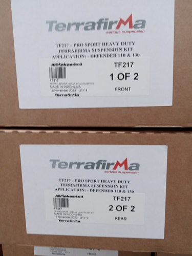 TF PRO SPORT HEAVY LOAD SUSP KIT 110/130