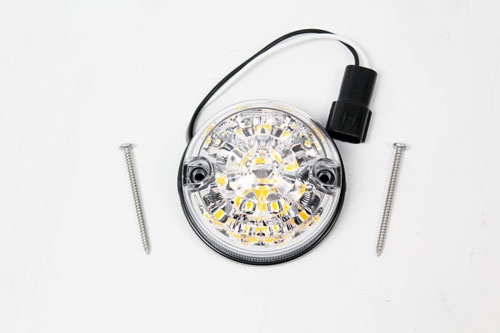 Farolim pisca branco Defender LED
