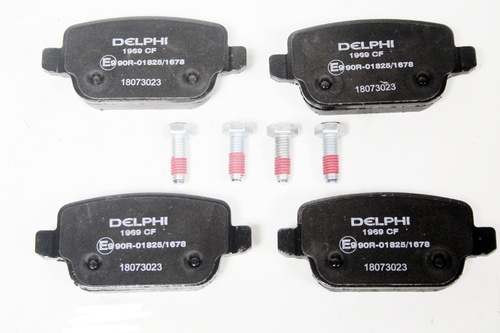 BRAKE PAD SET - REAR - DIESEL ENGINE
