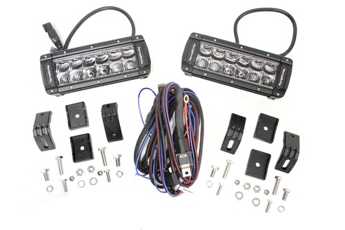TF 8" LED LIGHT BAR PAIR - LED- DOUBLE ROW - 3240 LUMEN
